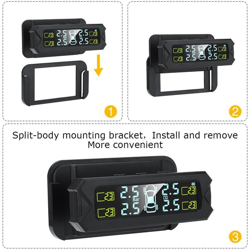 Solar Powered Car Tire Pressure Monitoring ToolZ(Buy 2 Free Shipping)