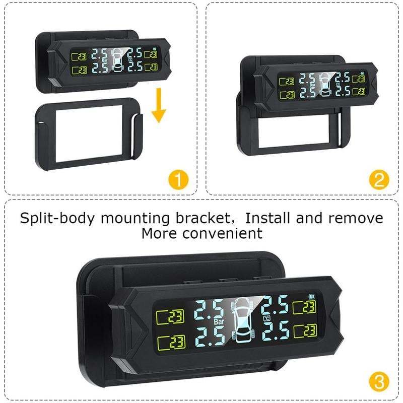 Solar Powered Car Tire Pressure Monitoring ToolZ(Buy 2 Free Shipping)