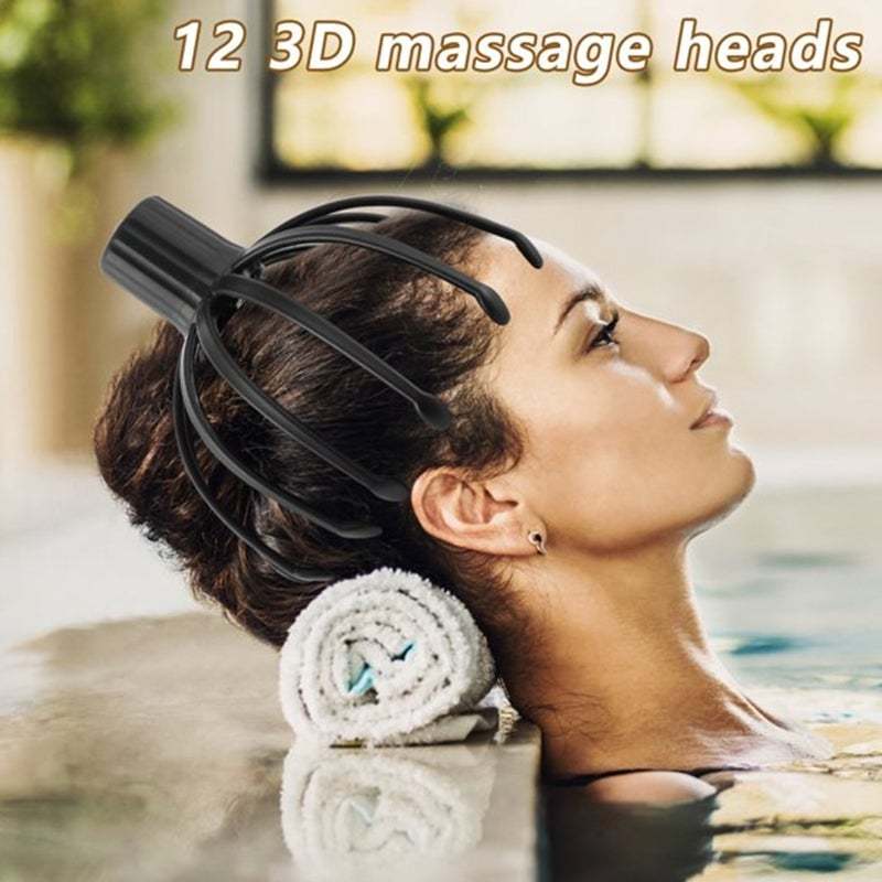 🏆Flash Sale -🐙 Octopus Head Massager-Your head relaxation tool is here!😎