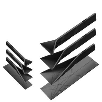 🔥Limited Time Discount-49% Off🔥POLYGONS FLAT 3-IN-1 MEASURING SPOONS SET - 2 Spoons with 6 Different Sizes