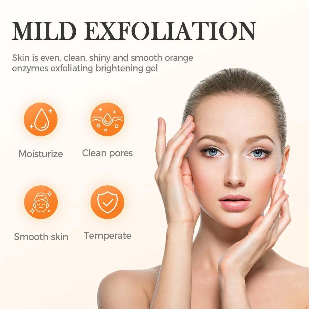🌟 2026 Micro-Exfoliator--Orange Enzyme Exfoliating Gel