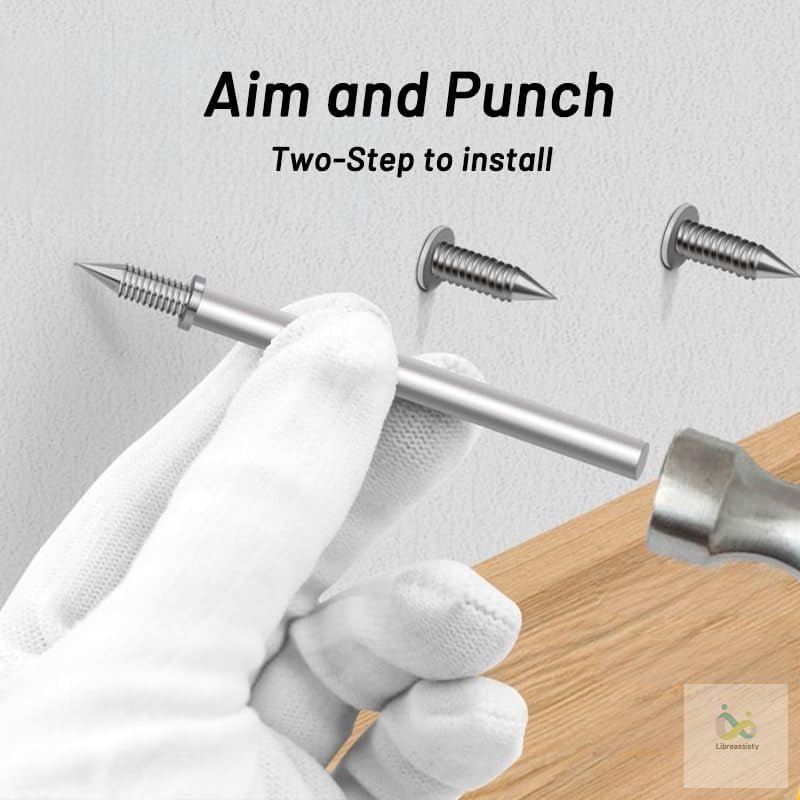 Double Head Skirting Thread Seamless Nail