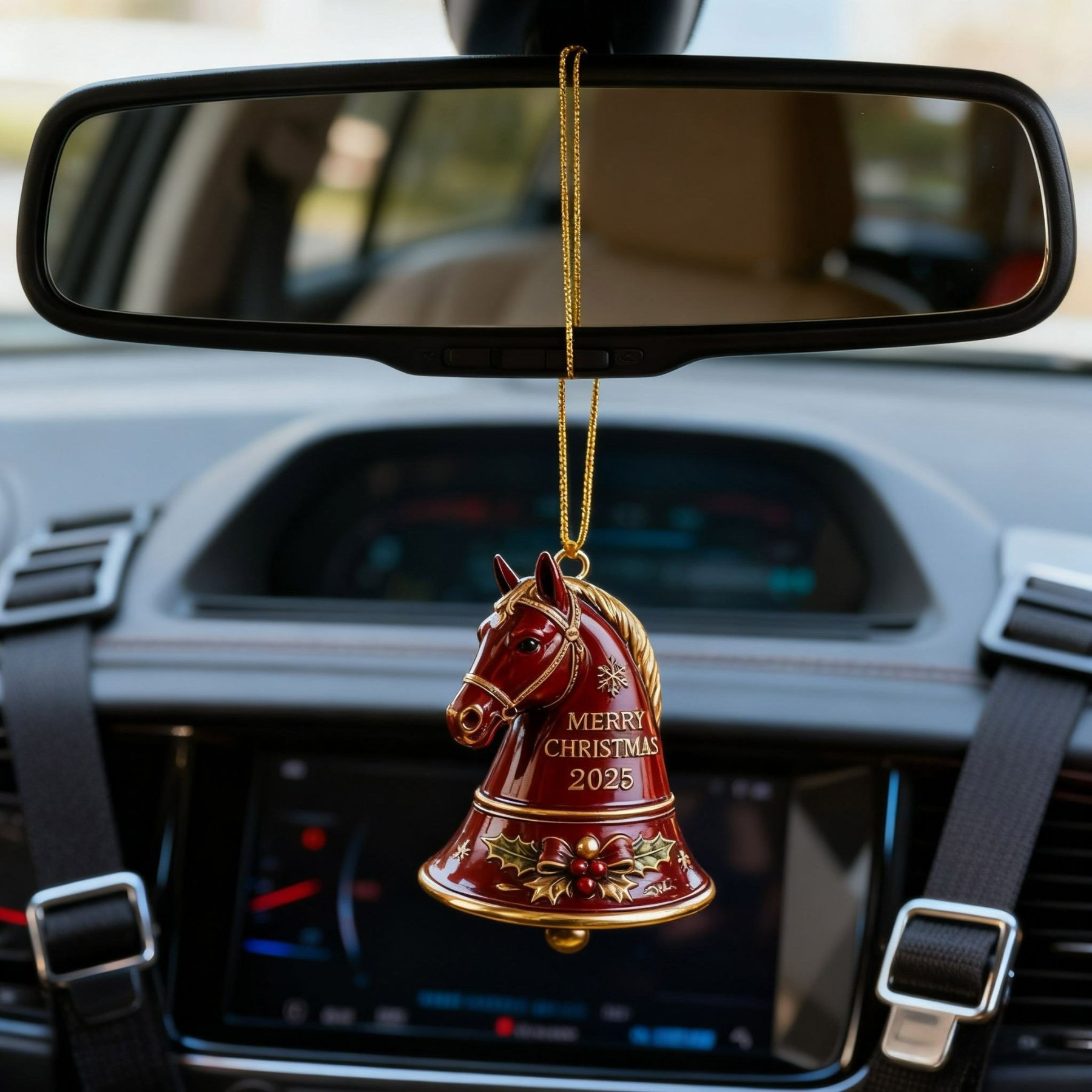 🏆49% OFF - This Week Promotions🎉Handmade Horse Bell Ornament – Merry Christmas 2025🎄