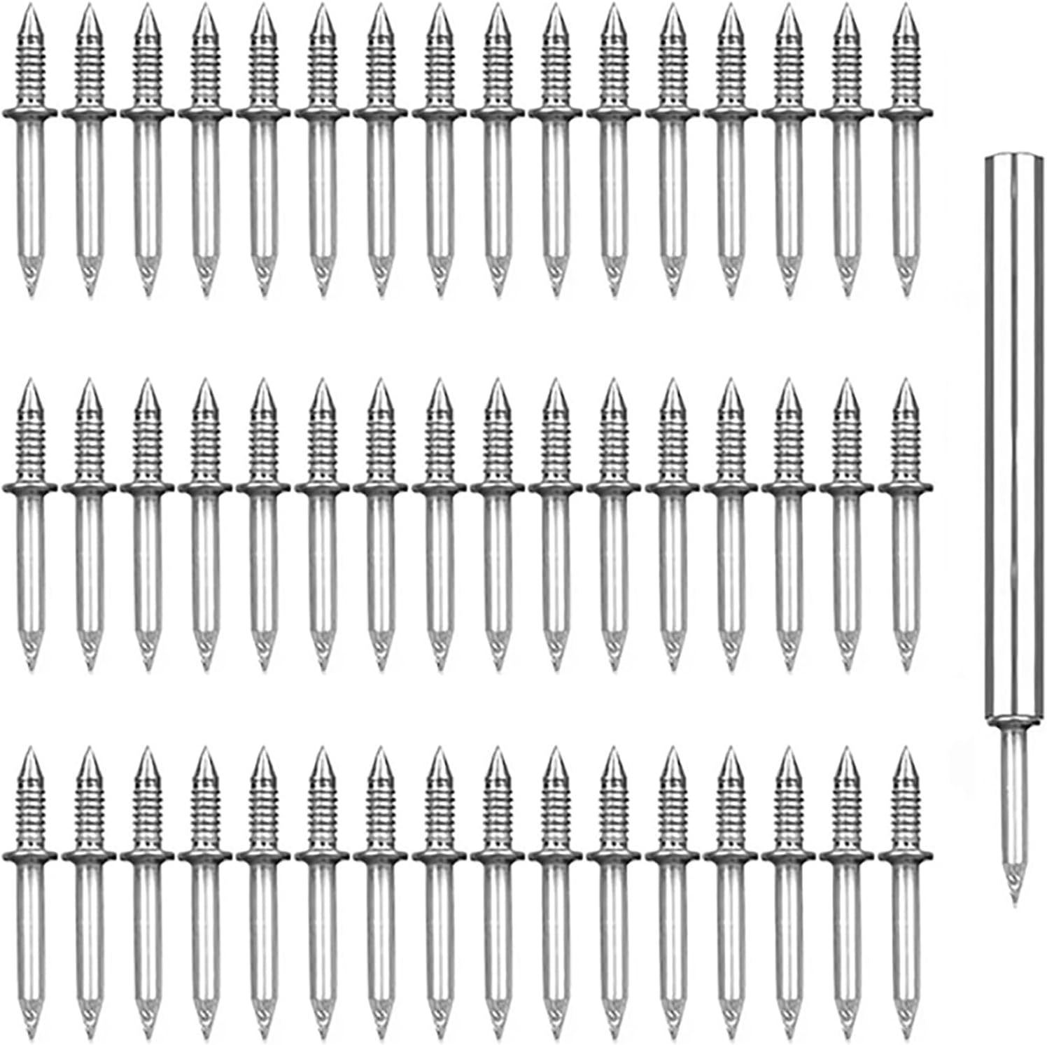 Woyuosn Seamless 2-Sided Nails for Wood