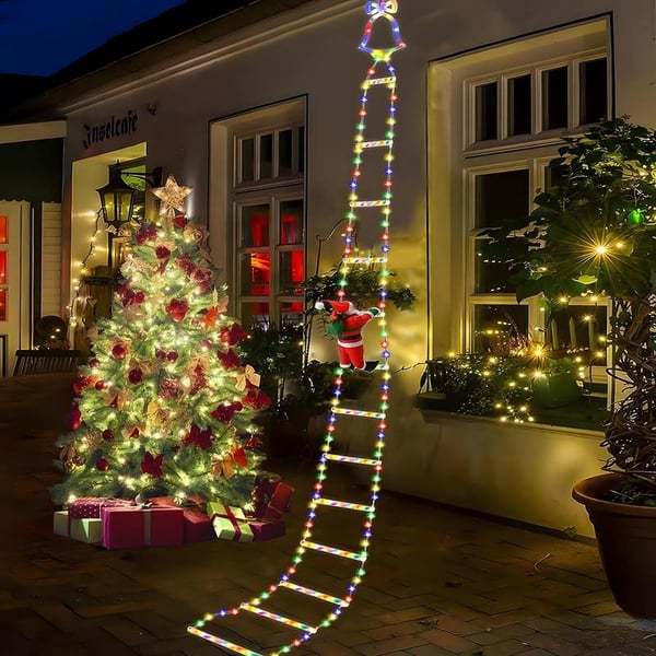 🎄2025 Christmas Sales🎅2025 Christmas Santa Climbing Stairs Light