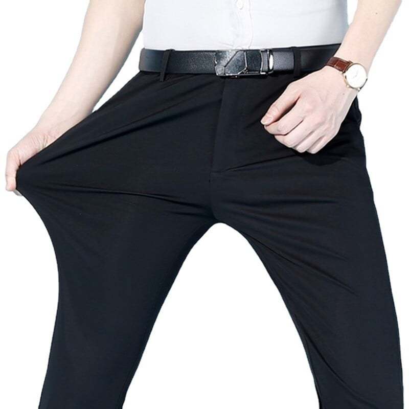 Men's ice silk suit pants-Buy 2 Save $20