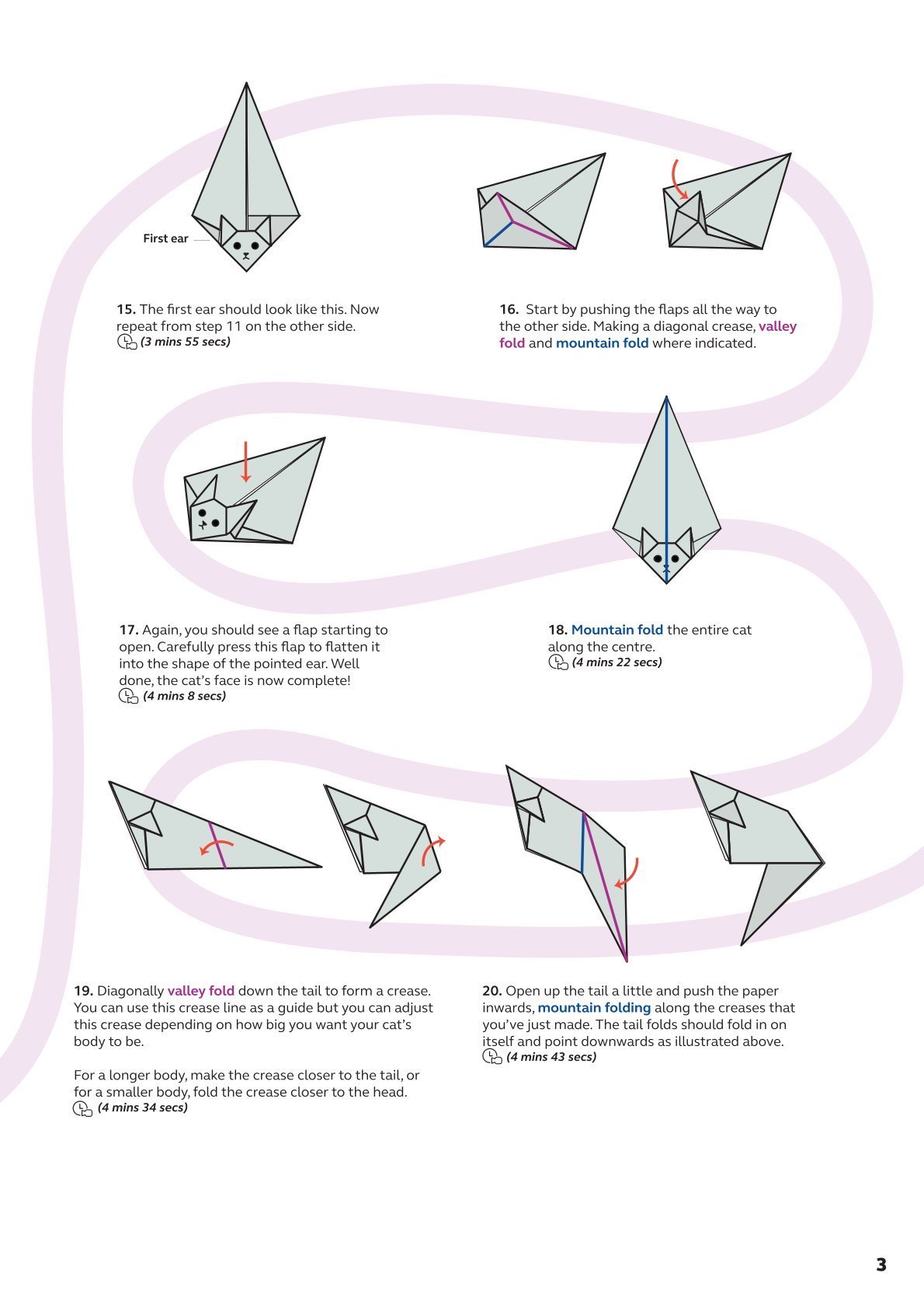 ⏰Buy More Save More😻✨Easy DIY Paper Cats Kit | Guided Lines & Instructions Included