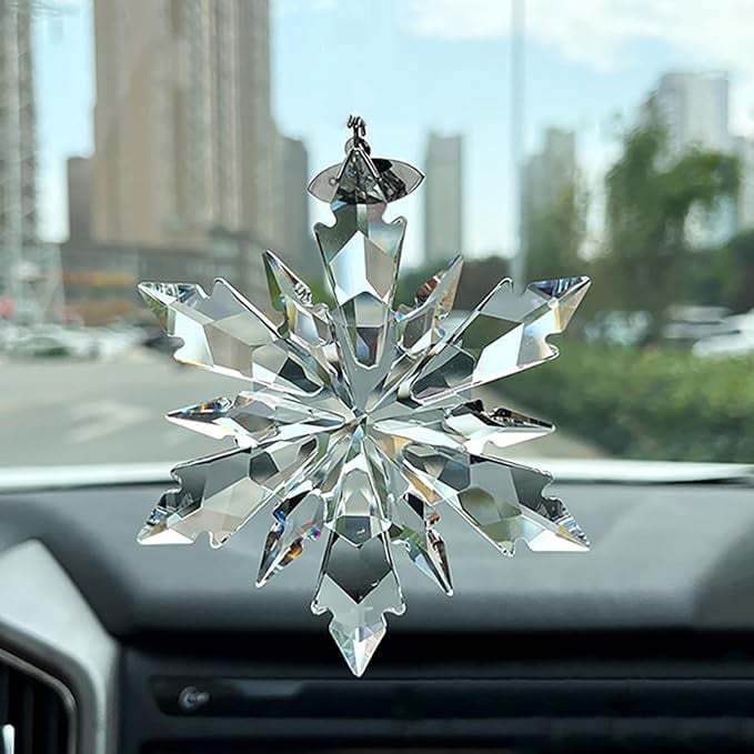 💖Perfect Gift❄️Crystal Snowflake Suncatcher