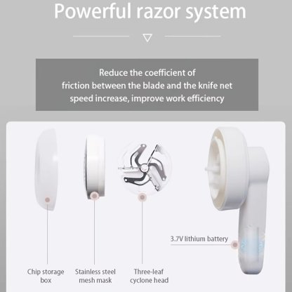 💖✨ Electric Lint Remover – Rechargeable Fabric Shaver