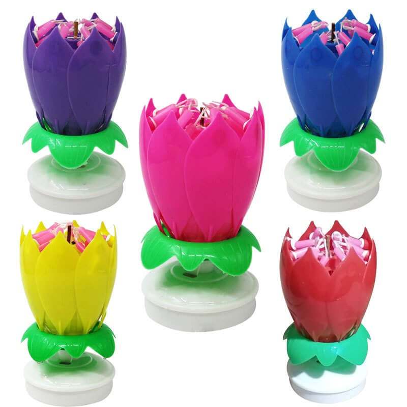 🔥Special Sale -49% OFF - 🎂Magic Flower Birthday Candle🎁