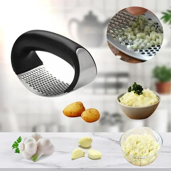 🔥🔥430 stainless steel ring garlic press