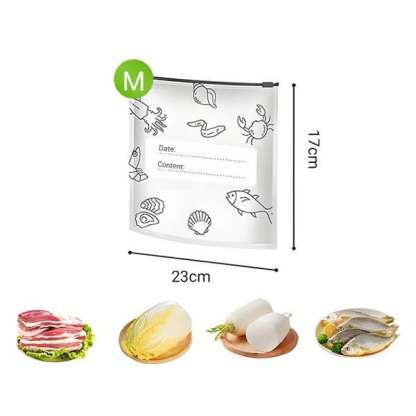 💫 55K+ SOLD! 🛍️ Reusable Aluminum Foil Storage Bags – Durable, Leakproof & Reusable for Everyday Use 🌿