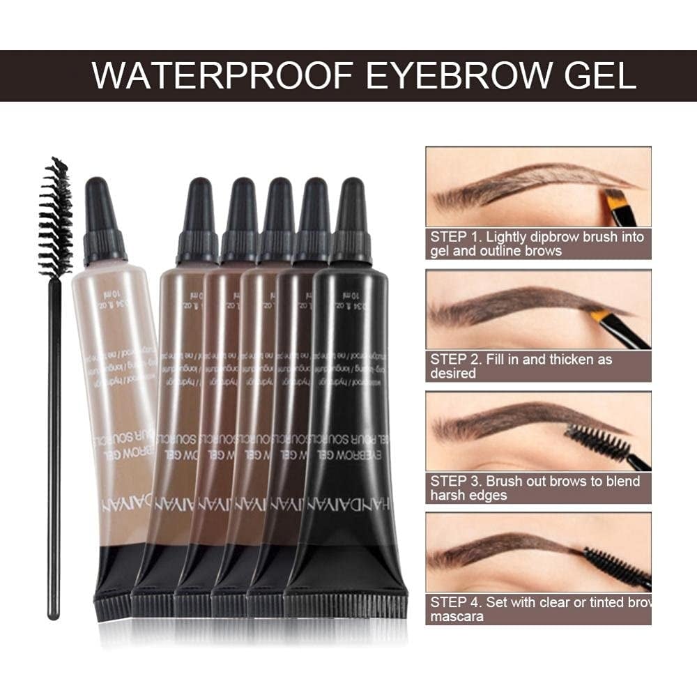 Buy 1 Get 1 Free(2PCS)✨Long-lasting Waterproof Smudge-proof Liquid Eyebrow Gel/Tint