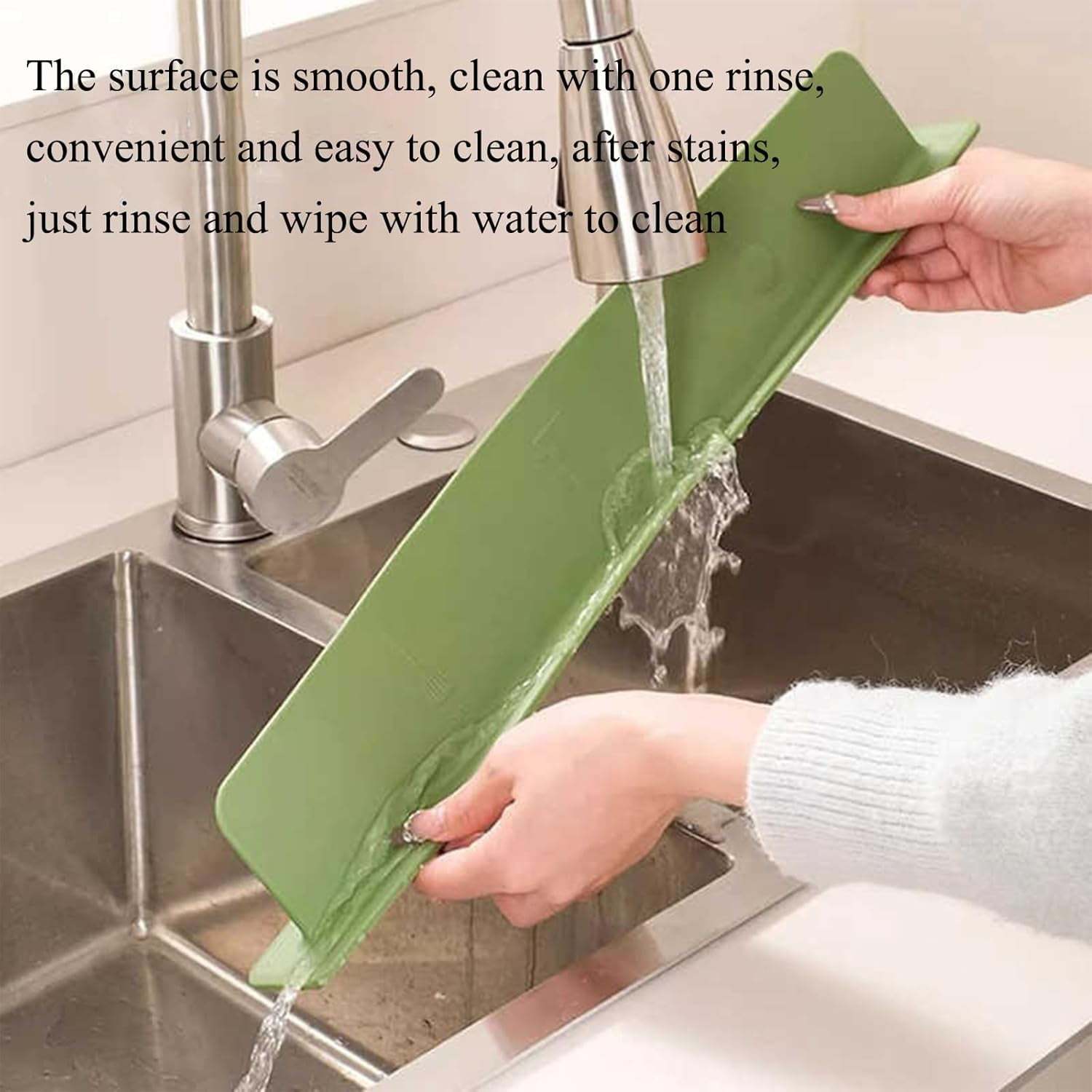 🏆Hot Sale⚡Kitchen Sink Splash Guard - Keep Your Counter Dry & Clean💧