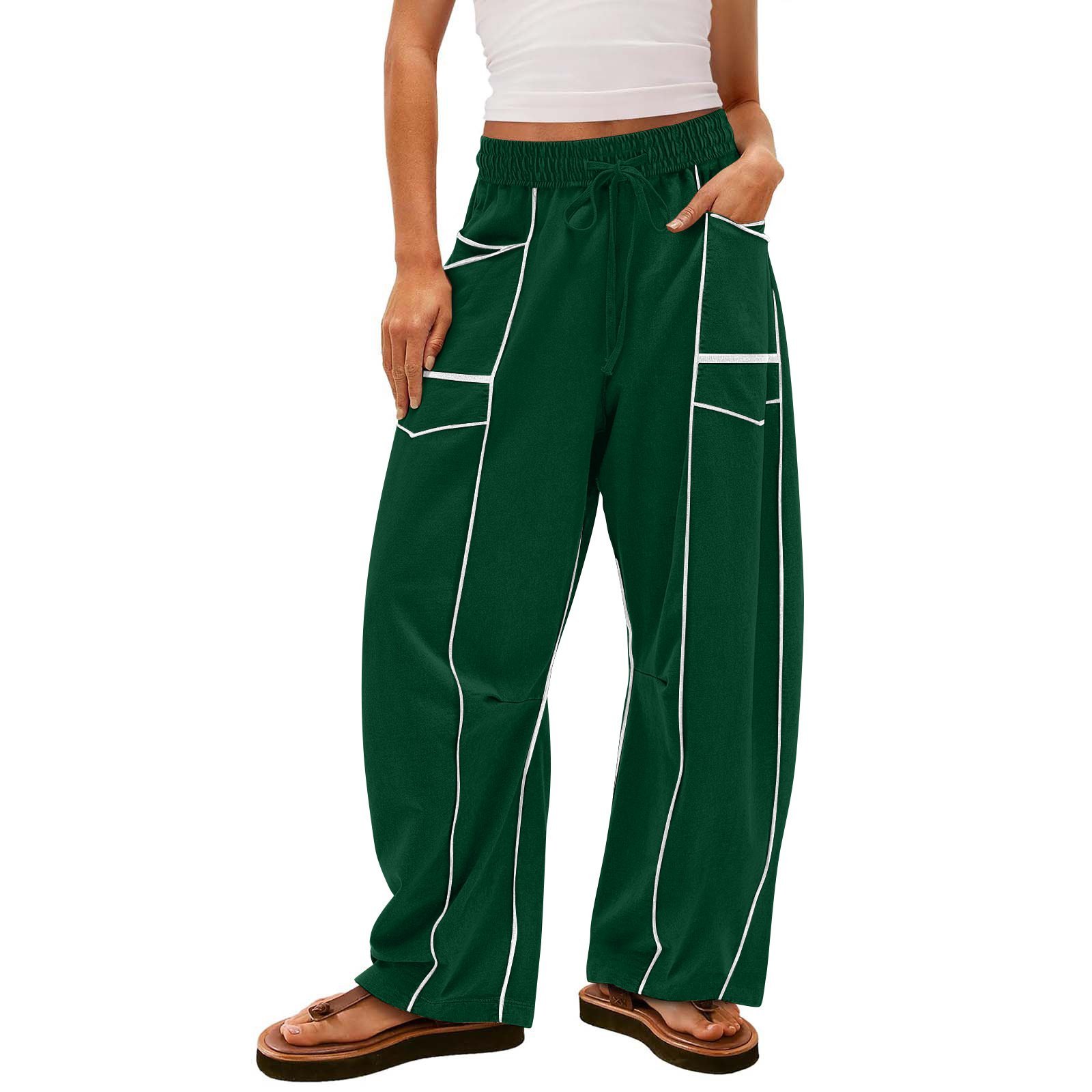 $10 off—this week only!🔥Womens Baggy Barrel Pants Wide Leg Lounge Dra