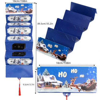 🏆Flash Sale⚡ 50K+ SOLD! Almost Gone-🎅💸Christmas Cash Gift Envelope– A creative way to give cash this Christmas!