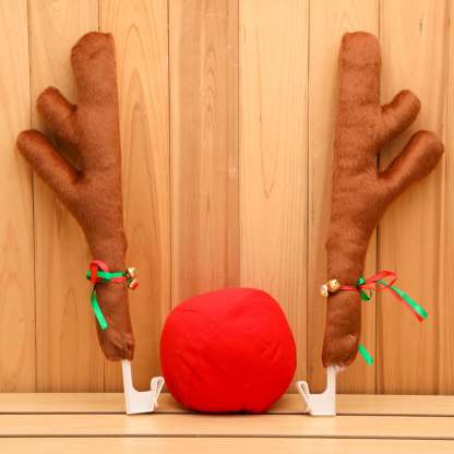 Funny Christmas  Car Antlers Decoration