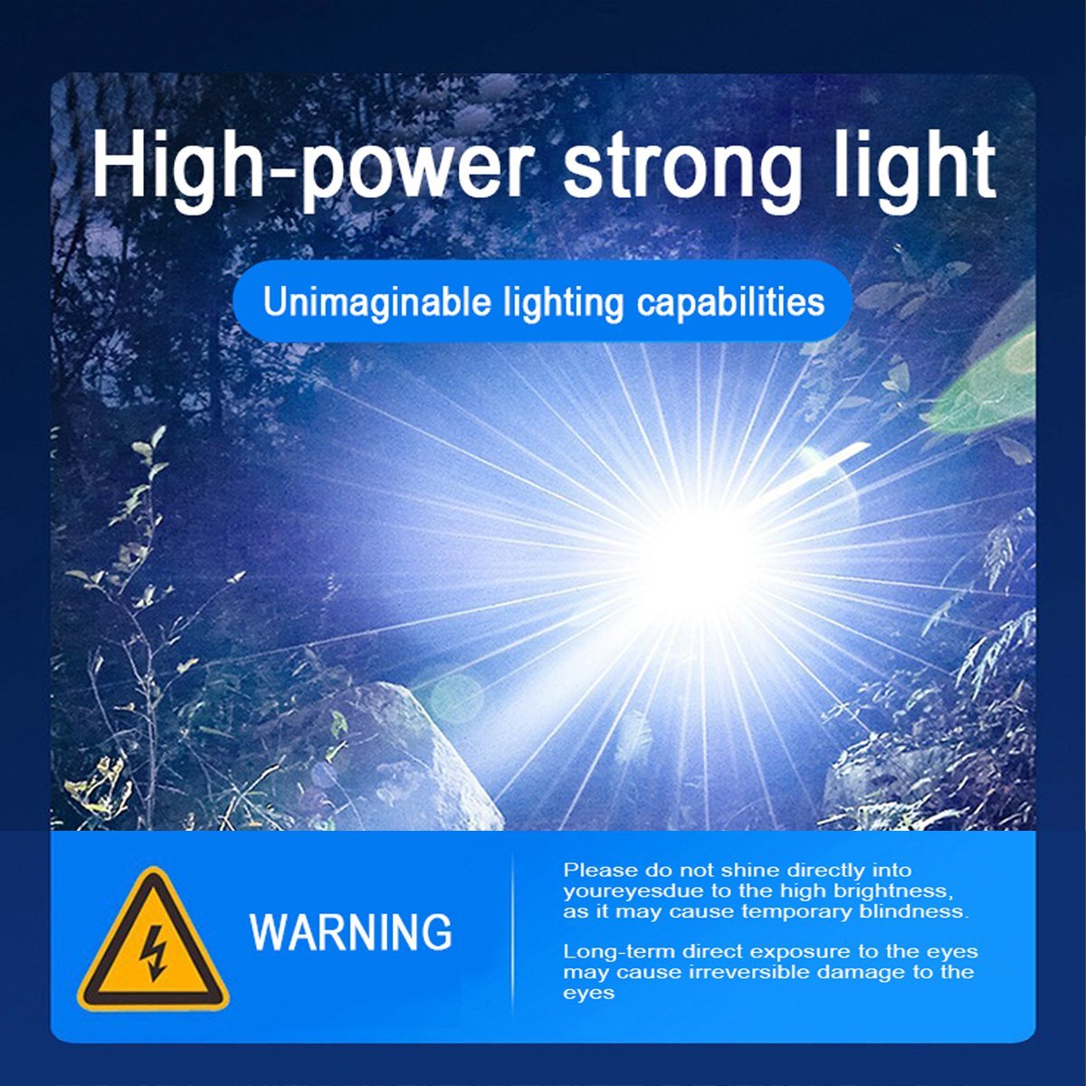 🏆Flash Sale⚡ 50K+ SOLD! Almost Gone-💥White Laser LED Headlamp – 72h Ultra Bright for Outdoors, Powerful Lighting with Rechargeable Lithium Battery