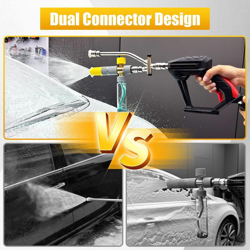 🔥LAST DAY 75% OFF - 💦2-in-1 High-Pressure Car Washer Nozzle Accessories