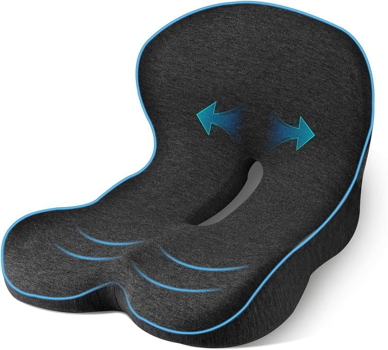 🔥Non-Slip Memory Foam Seat