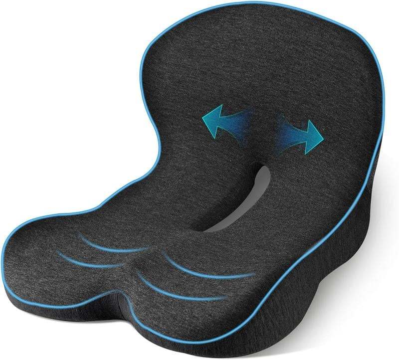 🔥Non-Slip Memory Foam Seat