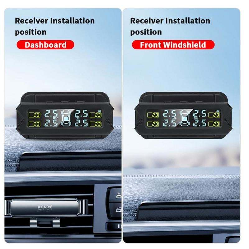 Solar Powered Car Tire Pressure Monitoring ToolZ(Buy 2 Free Shipping)
