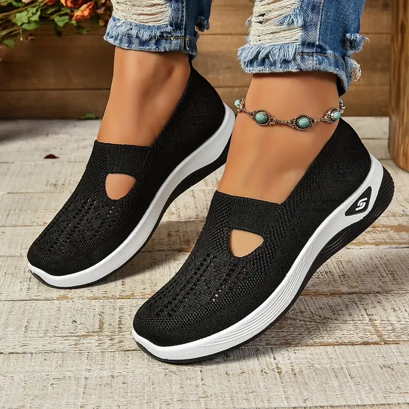 🔥Last Day Promotion 49% OFF🔥Women's Casual Breathable Slip On Orthopaedic Walking Sneakers