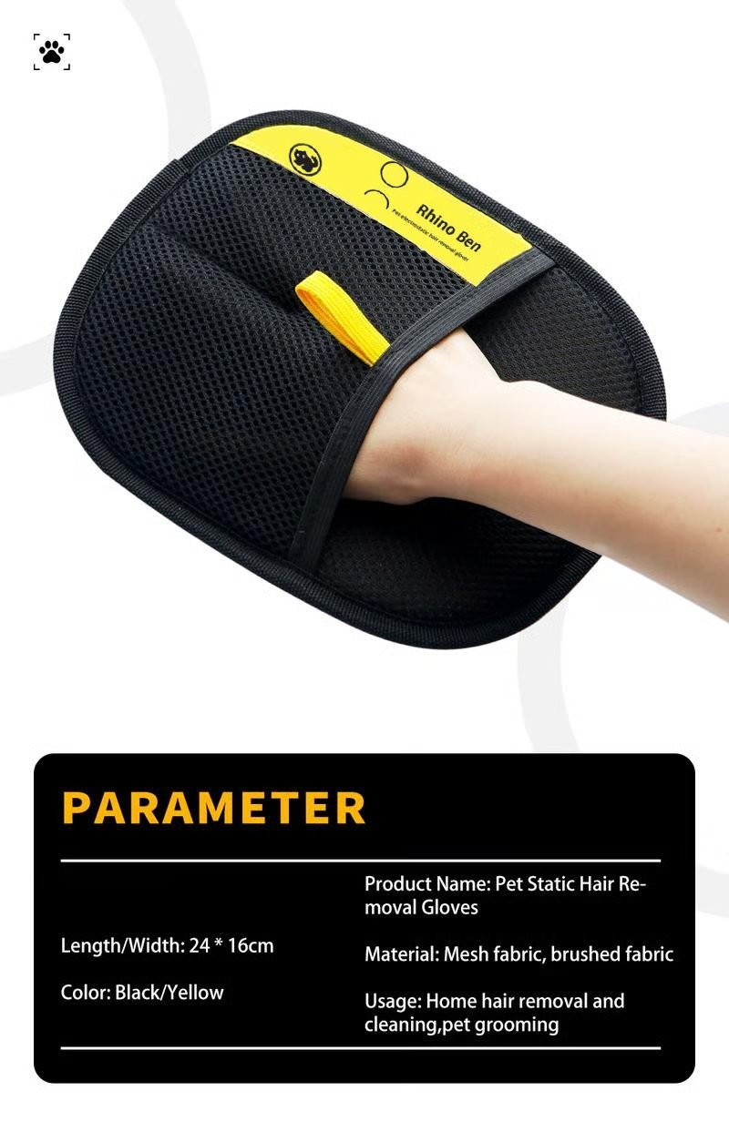 🌟 Magic Static-Free Pet Hair Remover Gloves! Effortlessly Clean Furniture, Bedding & Clothes 🧹🐾