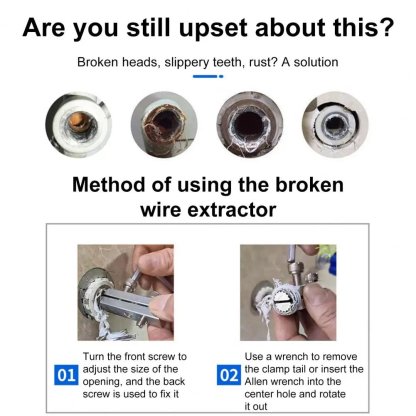 🔥49% OFF -🔩🔧Faucet Angle Valve Broken Wire Extractor