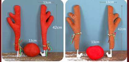 Funny Christmas  Car Antlers Decoration