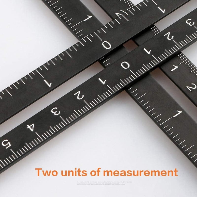 6/12-fold Multi Angle Measuring Ruler