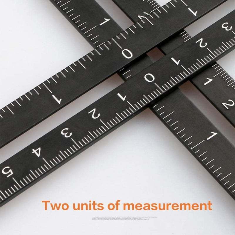 6/12-fold Multi Angle Measuring Ruler
