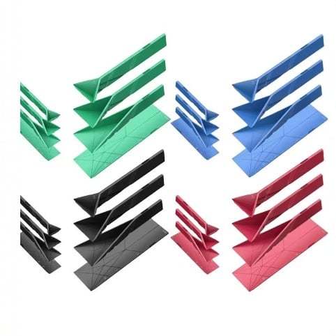 🔥Limited Time Discount-49% Off🔥POLYGONS FLAT 3-IN-1 MEASURING SPOONS SET - 2 Spoons with 6 Different Sizes