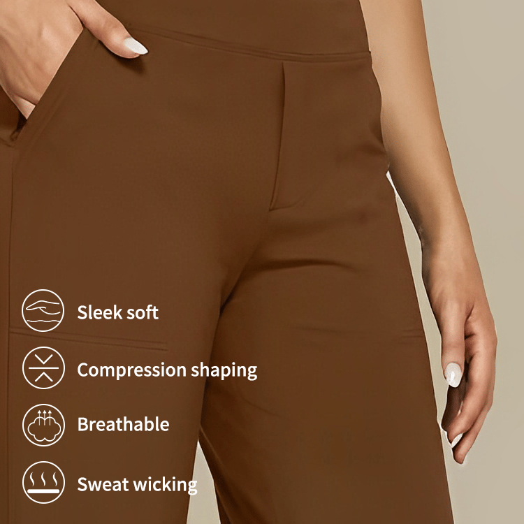 🔥Loose High-Waist Business Casual Pants Yoga Pants