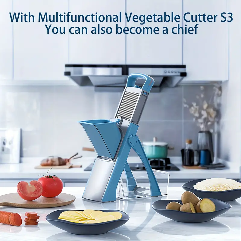 🔥⏰ Last Day 49% OFF –Household Kitchen Multifunctional Vegetable Cutter🥔✈️