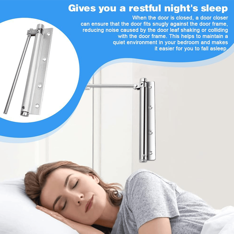 Automatic Door Self-Closing Hinge