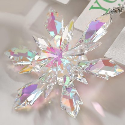 💖Perfect Gift❄️Crystal Snowflake Suncatcher