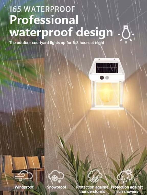 🎁New Outdoor Solar Wall Lamp🔥(Buy more save more)