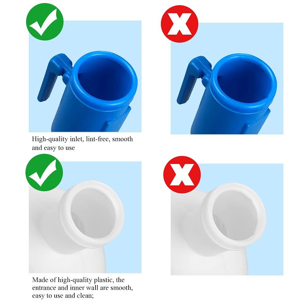 🚗 Travel Urinal for Men – 2000ml Capacity, Easy to Carry ✈
