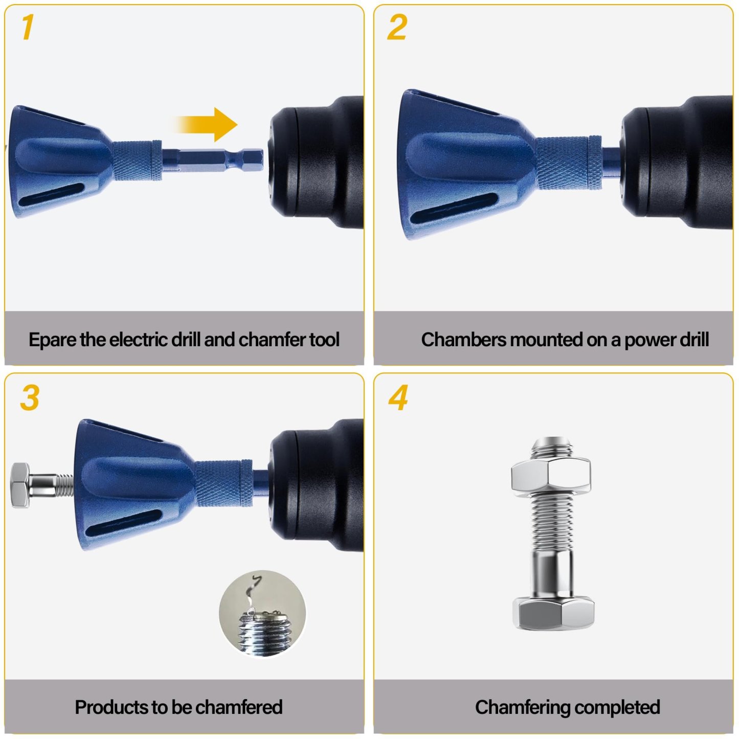 Deburring and Chamfering Tool