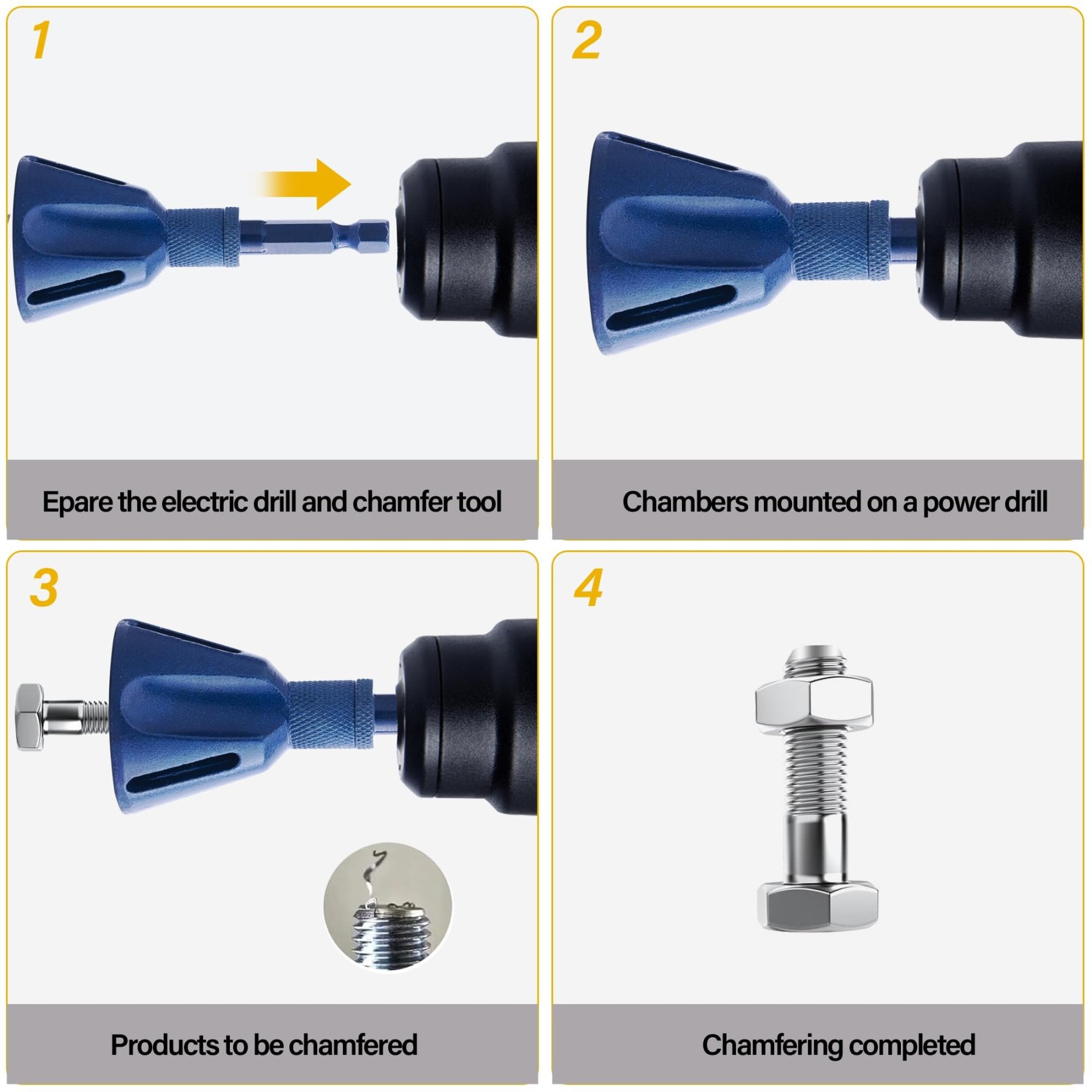 Deburring and Chamfering Tool