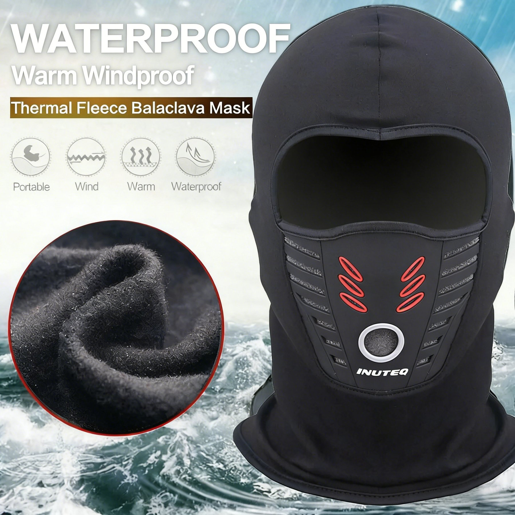 🔥Hot Sale 49% OFF😍Winter Rider Warm Anti-Haze Balaclava Full Face Mask