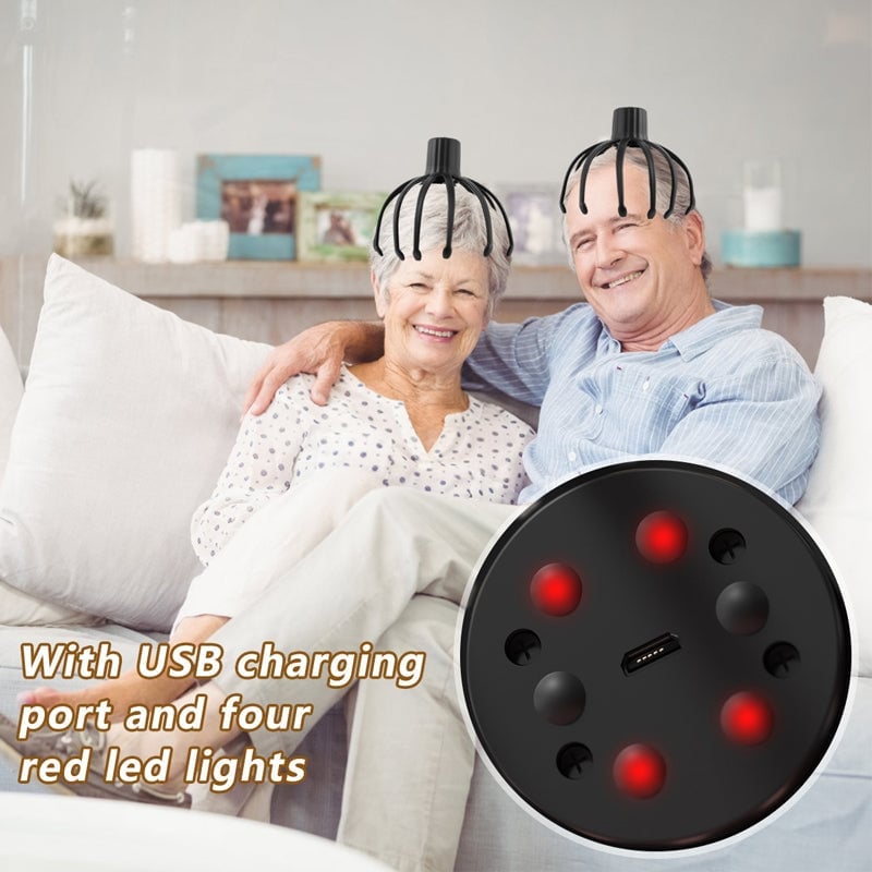 🏆Flash Sale -🐙 Octopus Head Massager-Your head relaxation tool is here!😎