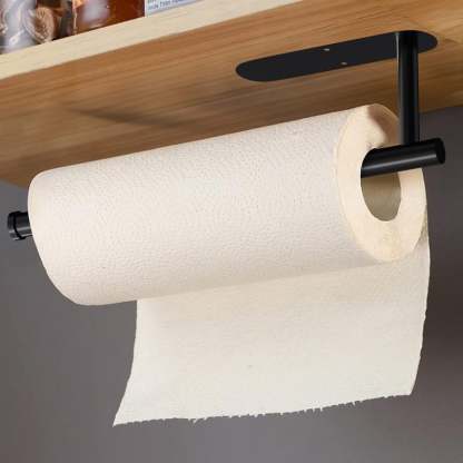 🧻Under Cabinet Paper Towel Holder – Declutter Your Kitchen Counter in Seconds ✨