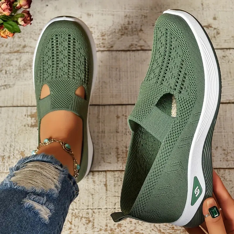 🔥Last Day Promotion 49% OFF🔥Women's Casual Breathable Slip On Orthopaedic Walking Sneakers