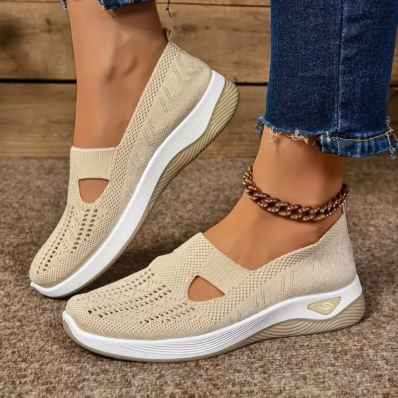 🔥Last Day Promotion 49% OFF🔥Women's Casual Breathable Slip On Orthopaedic Walking Sneakers