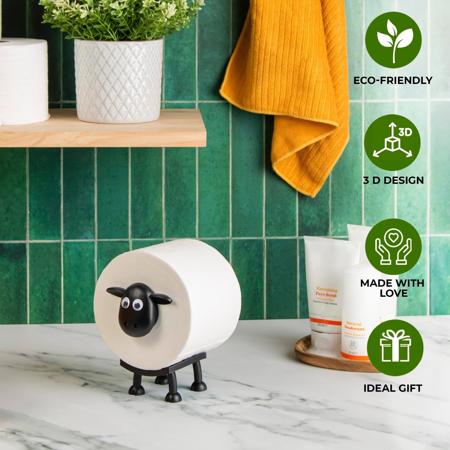 🎁Sheep Toilet Roll Holder