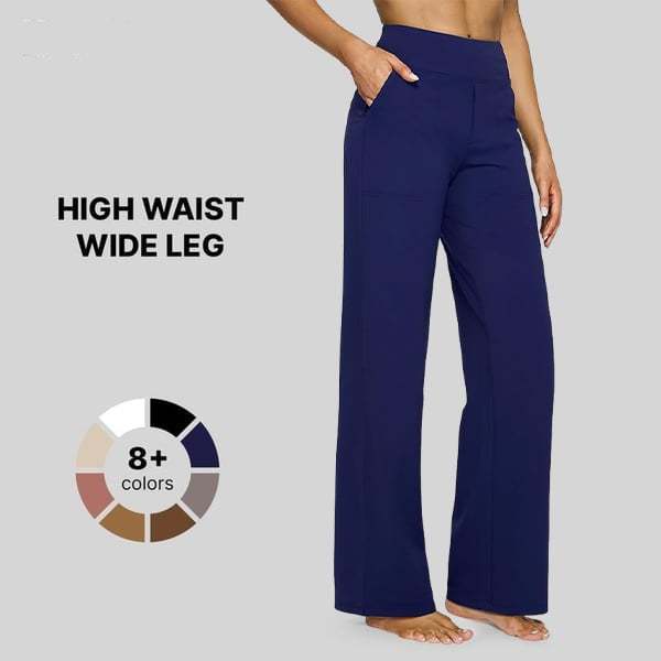 🔥Loose High-Waist Business Casual Pants Yoga Pants