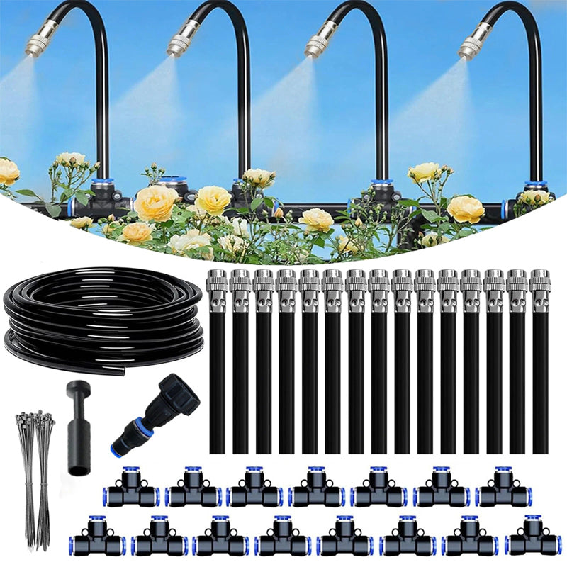 Drip Irrigation Kit with 360° Flexible Hose