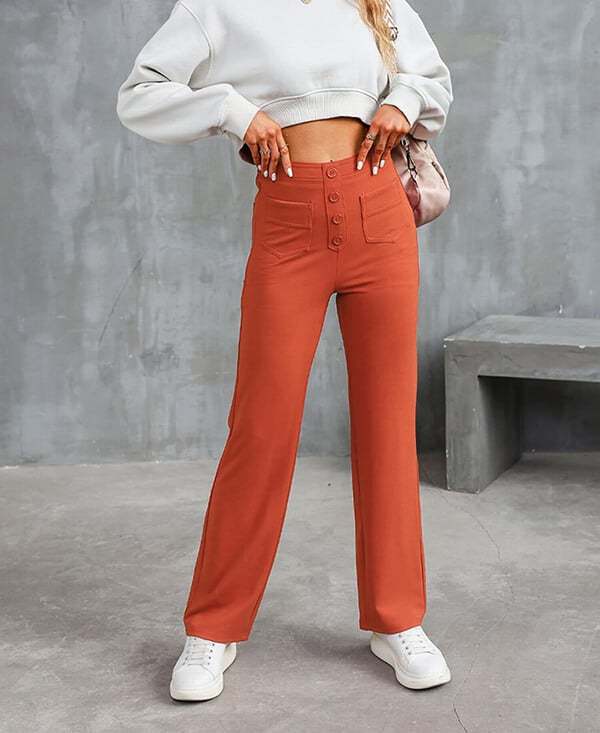 🔥Hot Sale 20000+💷Fan Favorite🔥Women's Casual High Waist Stretch Trousers